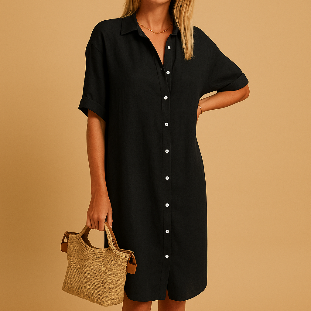 Women's Summer Long Dress Loose Fit - VibreMode