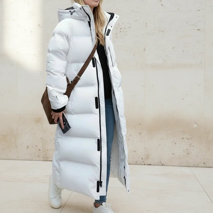 Women's Long Puffer Winter Jacket