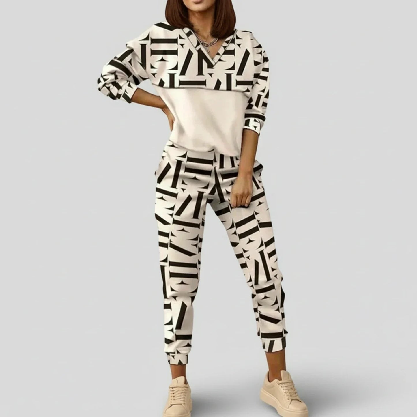 Women's Long Sleeve Jogger Set