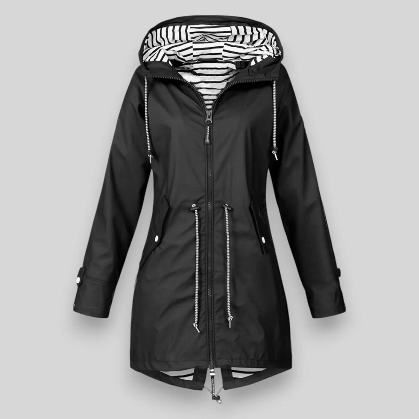 Women's Waterproof Rain Jacket Lightweight Breathable Hooded