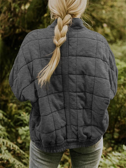 Image of Lynne | Women's Quilted Zip Up Jacket