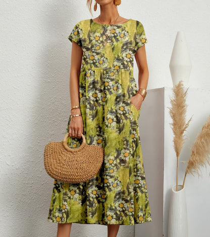 Image of Mackenzie | Women's A-Line Midi Dress