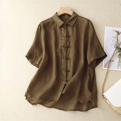 Women's Linen Summer Blouse