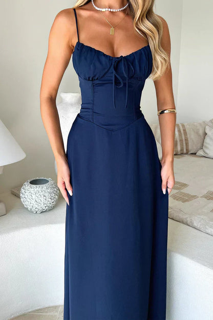 Elegant Ladies' Formal Wrap Maxi Evening Dress