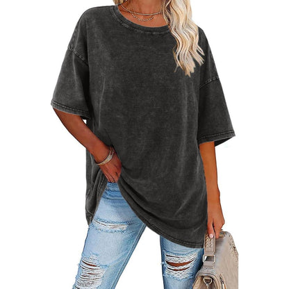 Women's Oversized Vintage Blouse - VibreMode