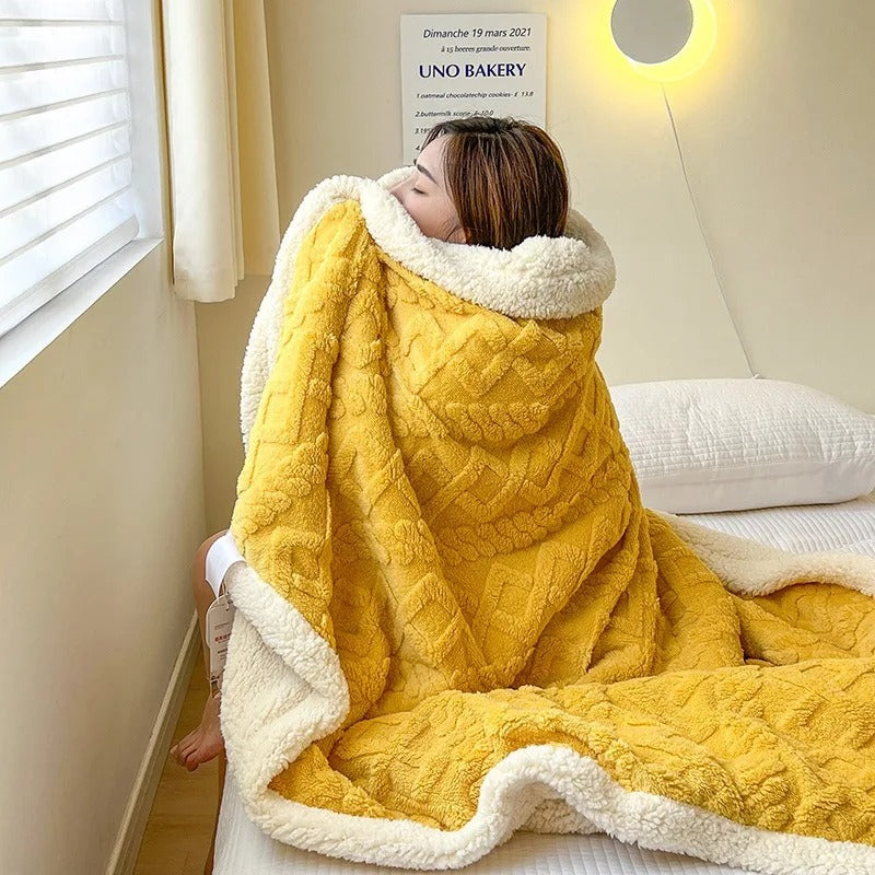 Thick Fleece Winter Blanket