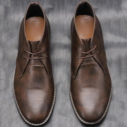 Men's Lace-Up Ankle Boots