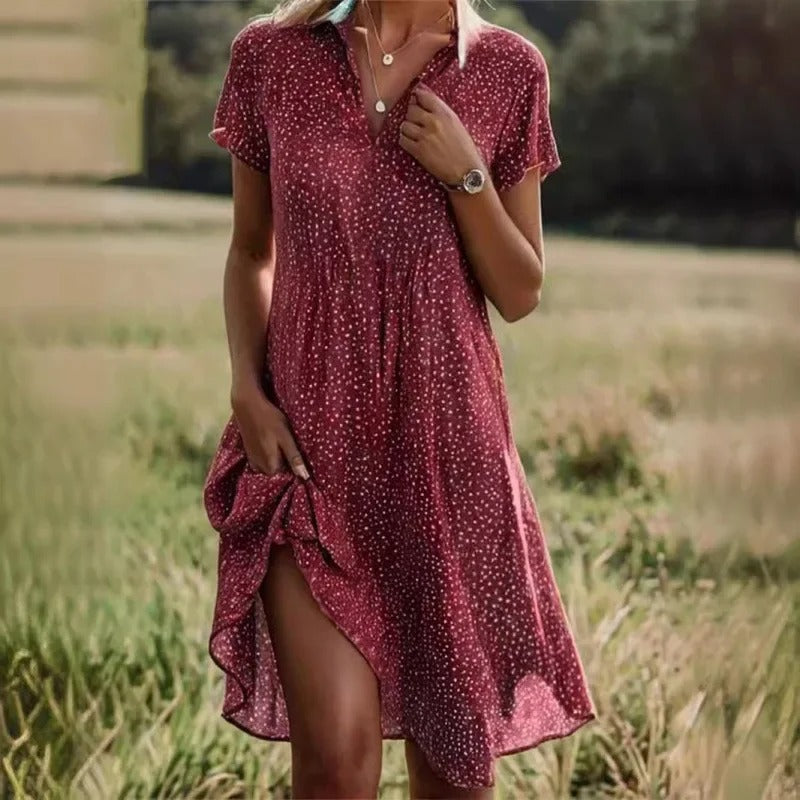 Pretty Flower Mini Sundress