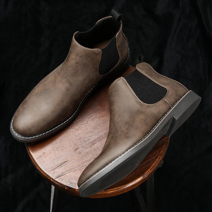 Aldridge Men's Chelsea Boots Leather - VibreMode