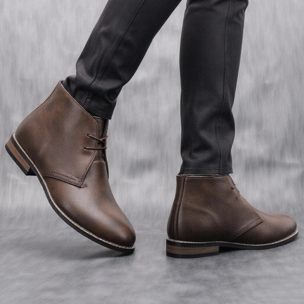 Men's Lace-Up Ankle Boots
