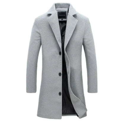 Classic Warm Winter Overcoat