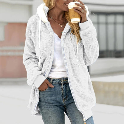 Image of Marcia | Women's Hooded Zip-Up Casual Jacket