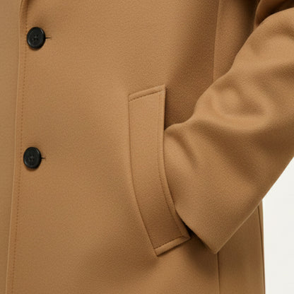 Men's Classic Wool Winter Overcoat