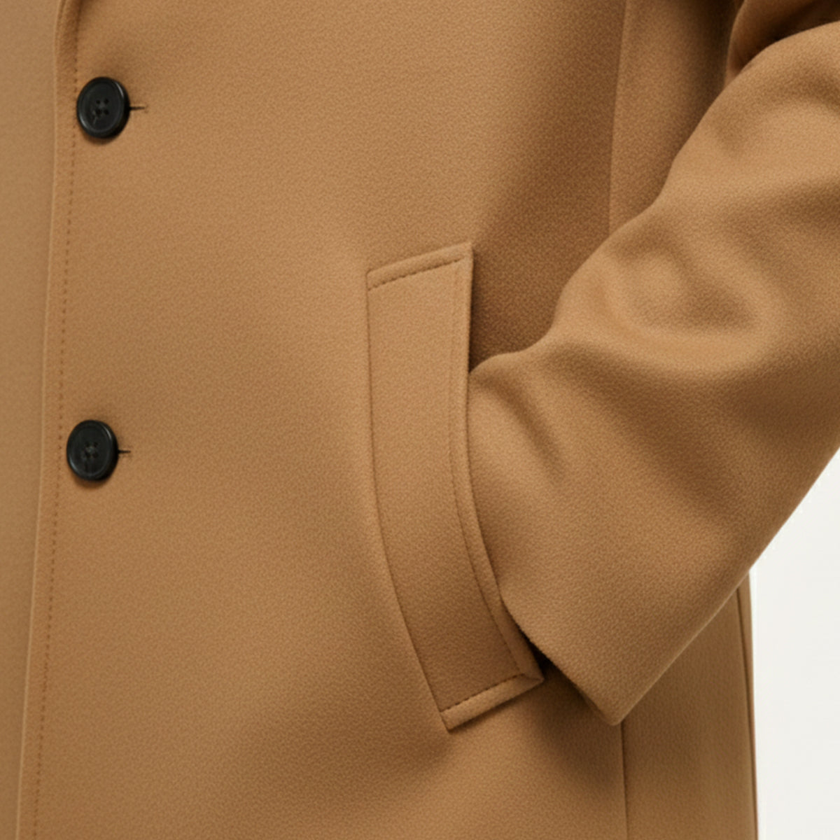 Men's Classic Wool Overcoat
