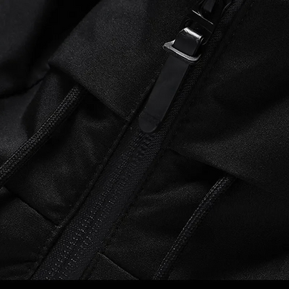 Image of Matthew | Men's Hooded Quilted Puffer Jacket