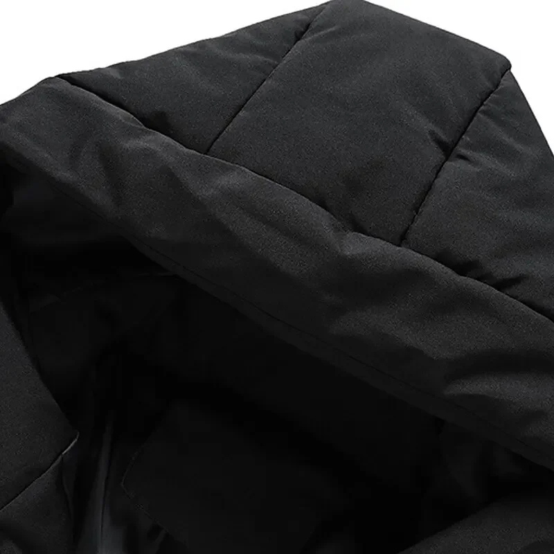 Image of Matthew | Men's Hooded Quilted Puffer Jacket