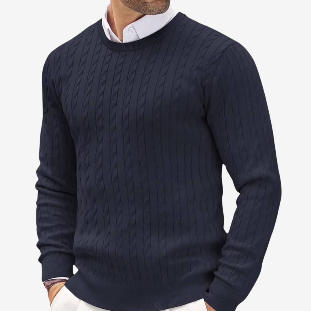 Men's Cable Knit Sweater