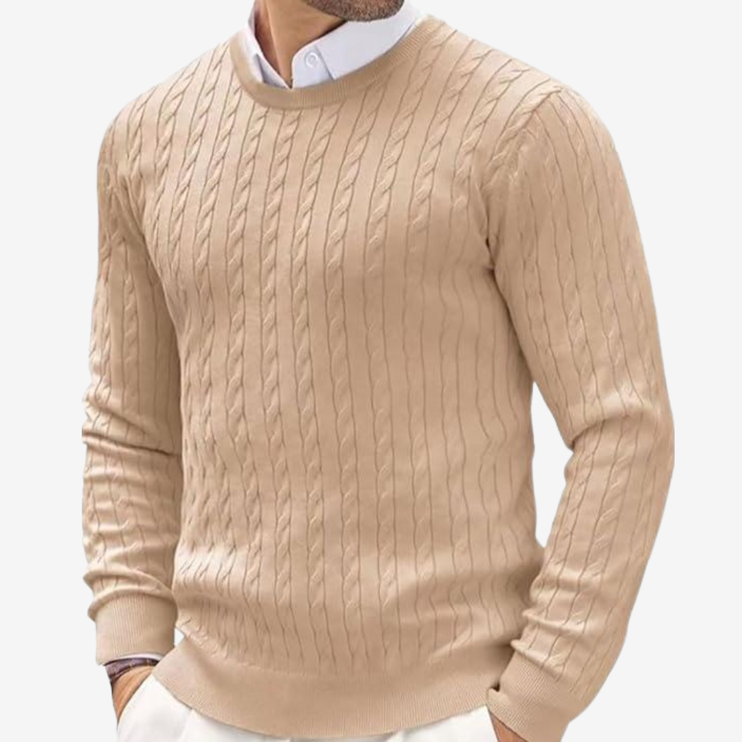Men's Cable Knit Sweater