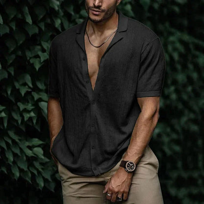 mens-woven-button-up-shirt-with-camp-collar-and-short-sleeves-13