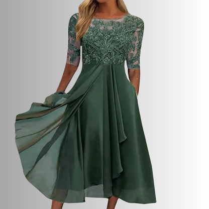 Meredith Women's A-Line Midi Dress