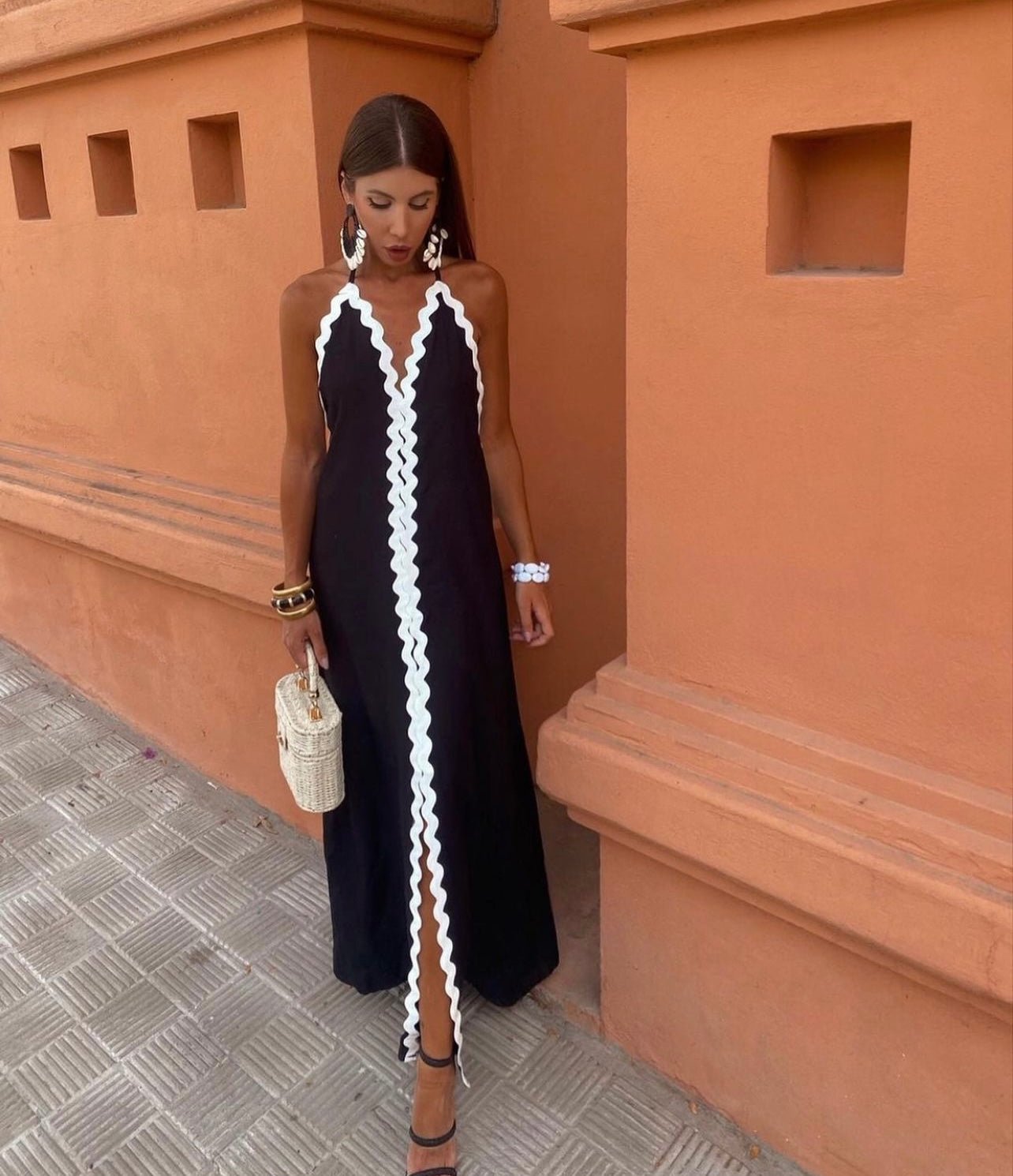 Women's Wedding Guest Wrap Dress - VibreMode