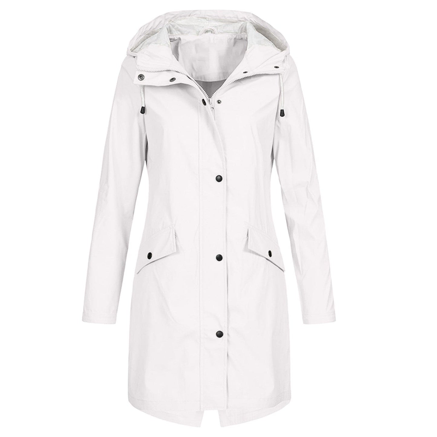 Image of Michelle | Women's Hooded Mid-Length Coat