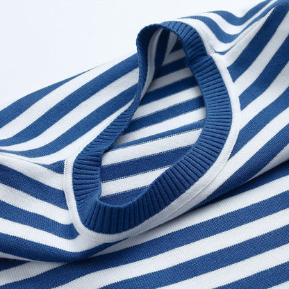 Image of Miranda | Women's Long Sleeve Striped T-Shirt