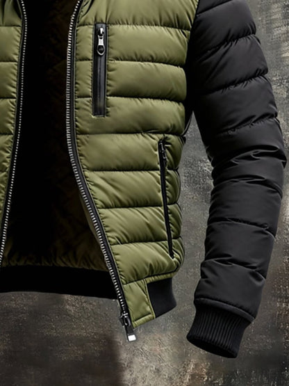 Image of Monty | Men's Color Block Puffer Jacket