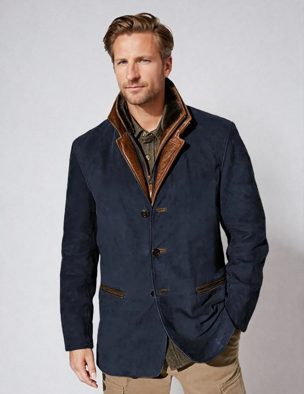 Collin Men's Vintage Jacket Autumn