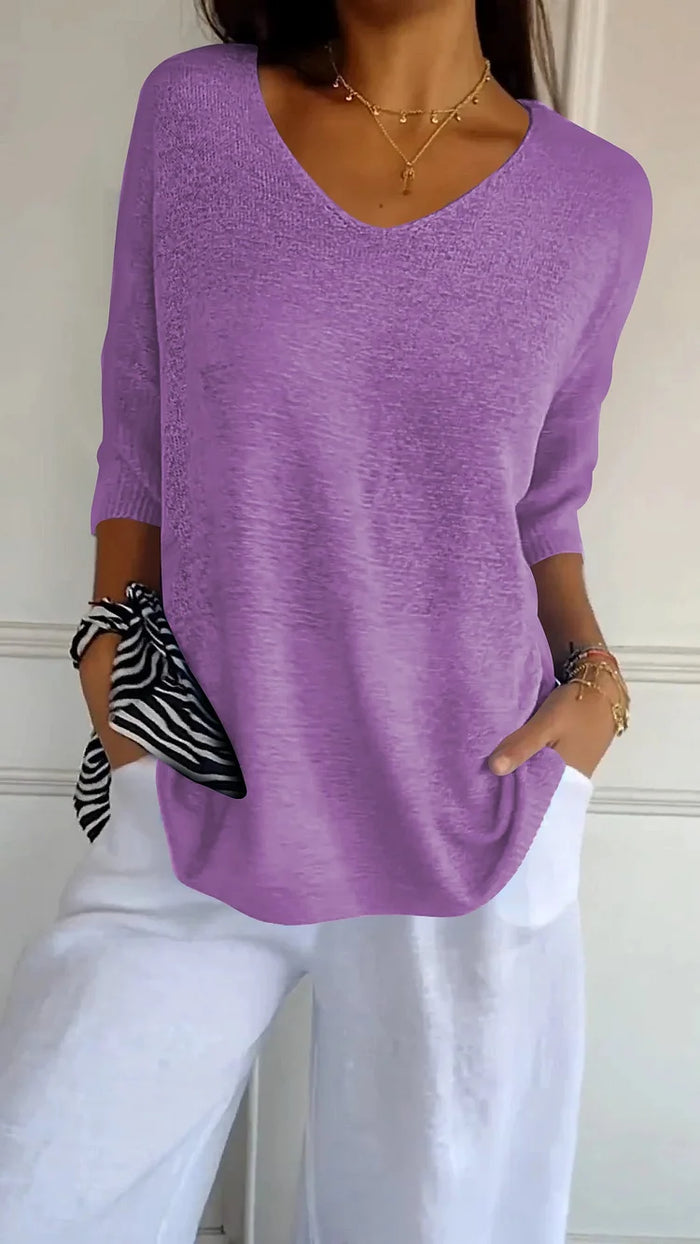 Image of Nia | Women's Relaxed Fit Knit Sweater