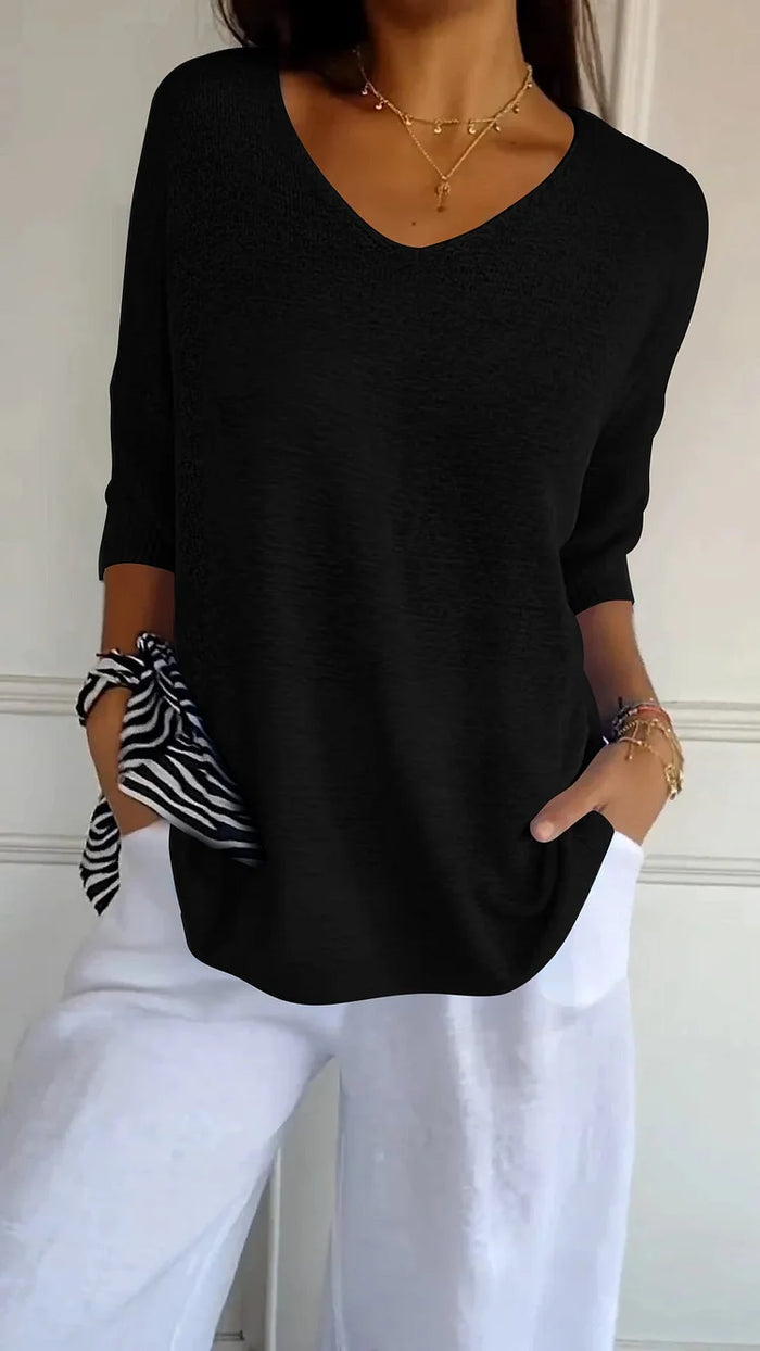 Image of Nia | Women's Relaxed Fit Knit Sweater