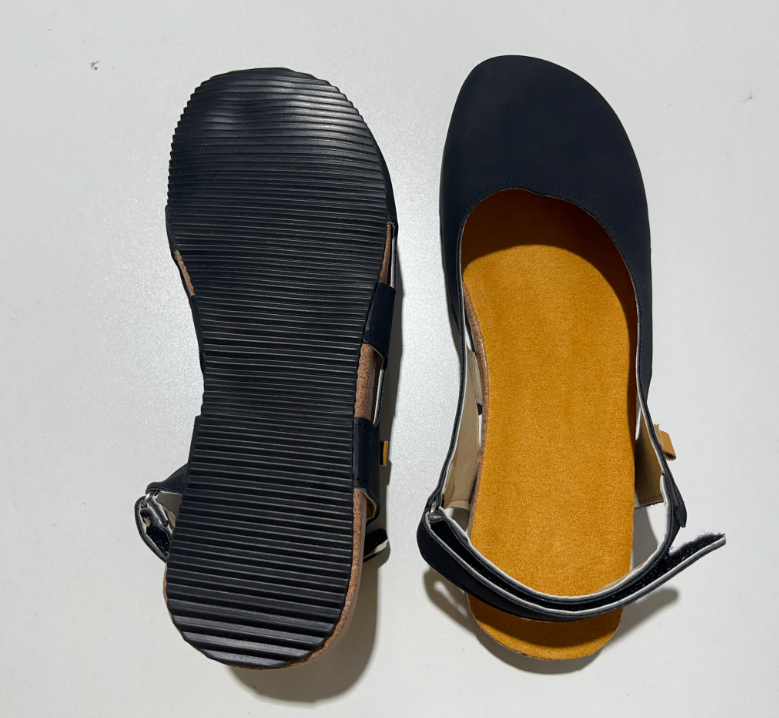 Image of Norma | Women's Closed Toe Adjustable Ankle Strap Flat Sandals