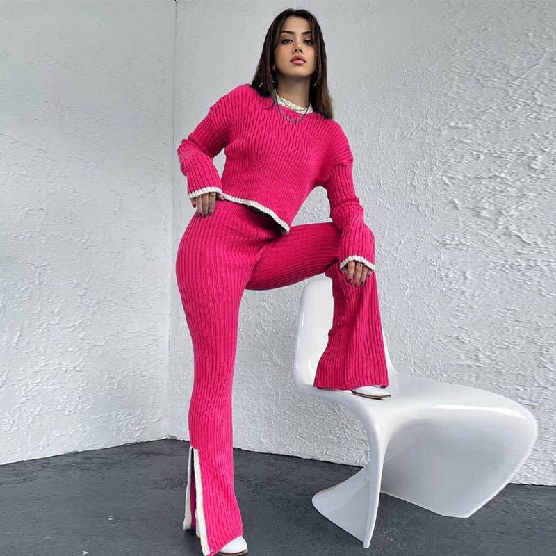 Women's Knitted Two Piece Set Comfortable