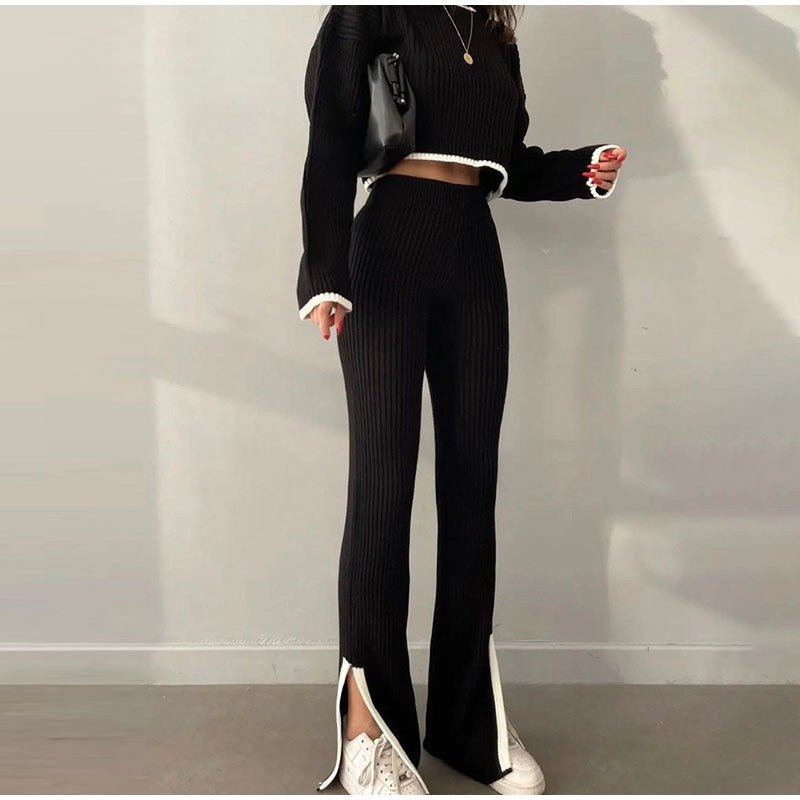 Women's Knitted Two Piece Set Comfortable