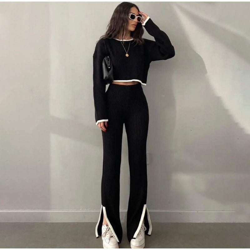 Women's Knitted Two Piece Set Comfortable