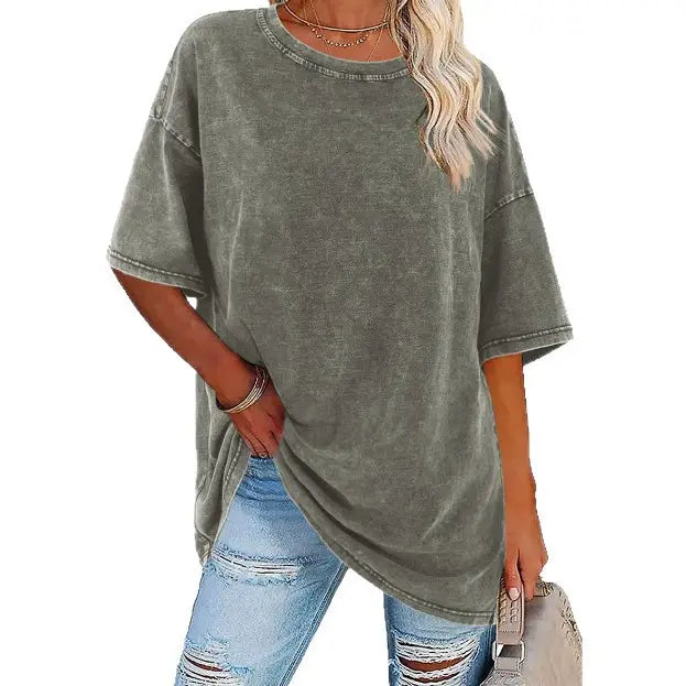 Women's Oversized Vintage Blouse