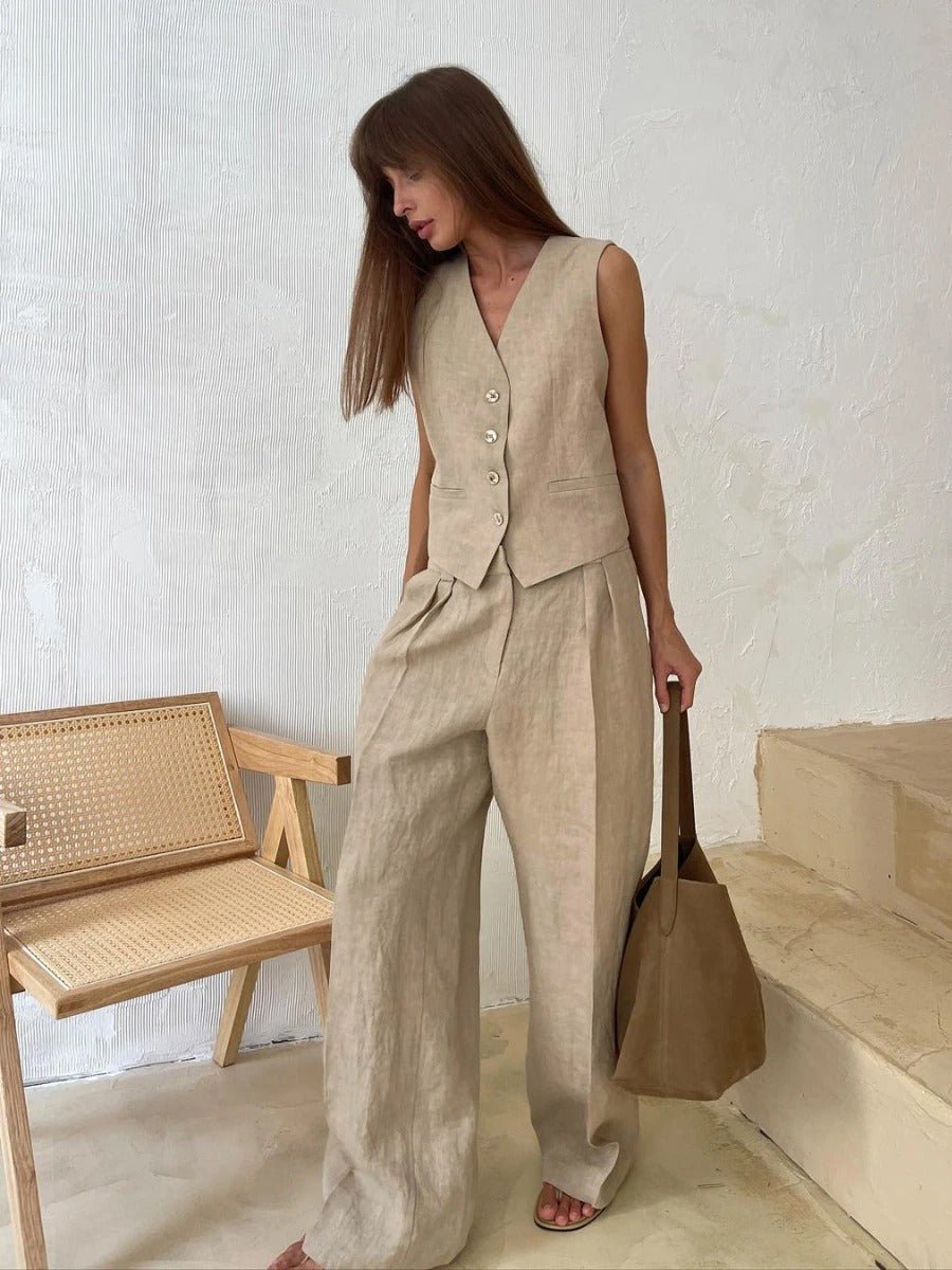 Women's Two Piece Set Effortless Chic - VibreMode