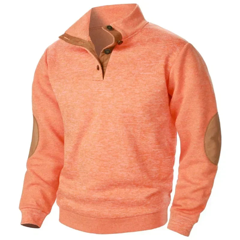 Men's V-Neck Casual Sweatshirt