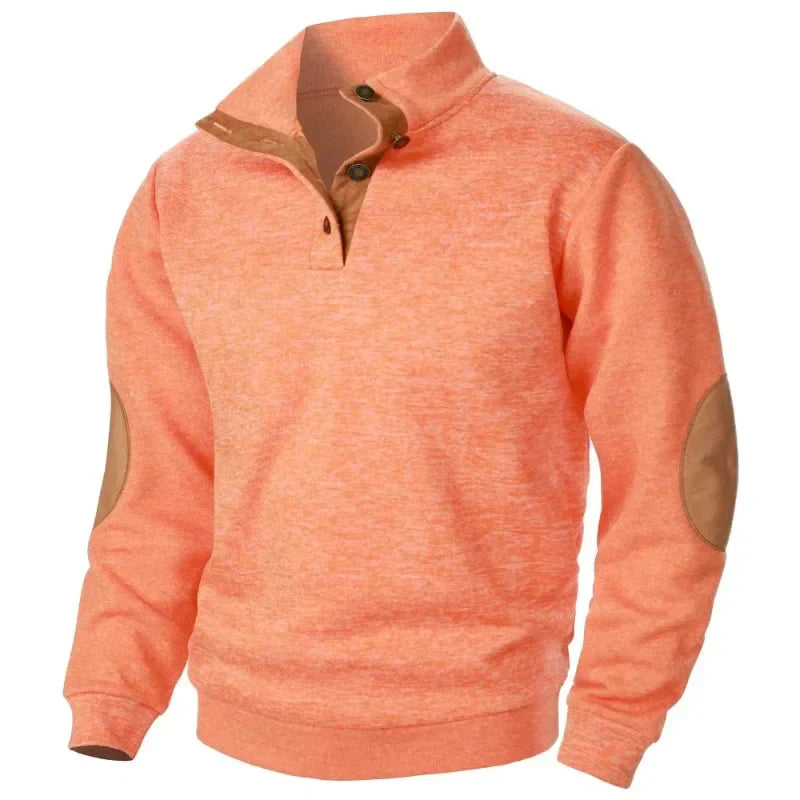 Men's V-Neck Sweatshirt Casual Outdoor