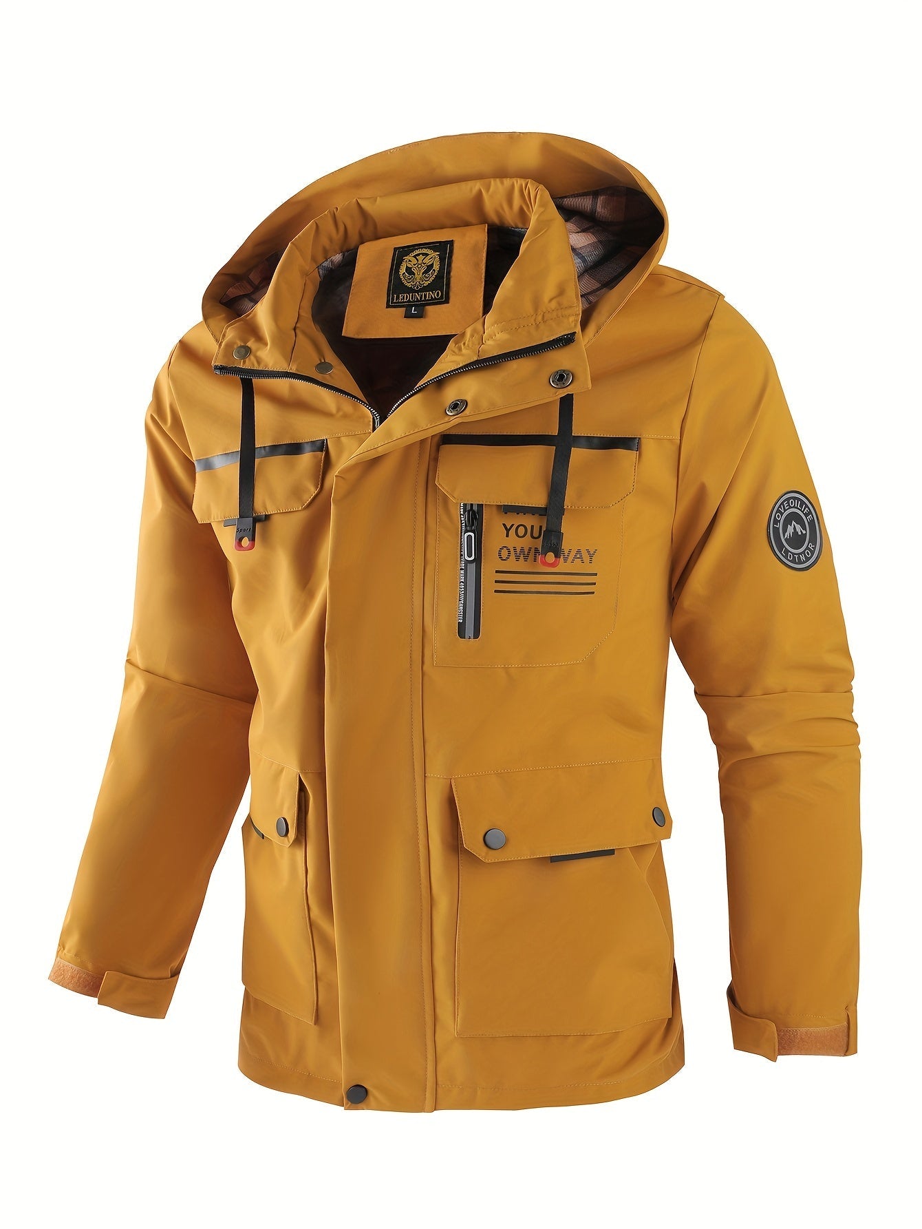 Image of Orlando | Men's Hooded Casual Jacket