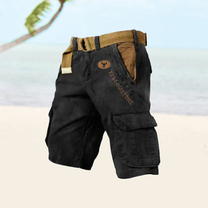 Image of Otto | Men's Belted Cargo Shorts