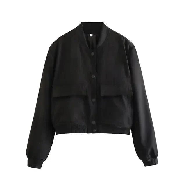 Image of Penny | Women's Cropped Casual Jacket
