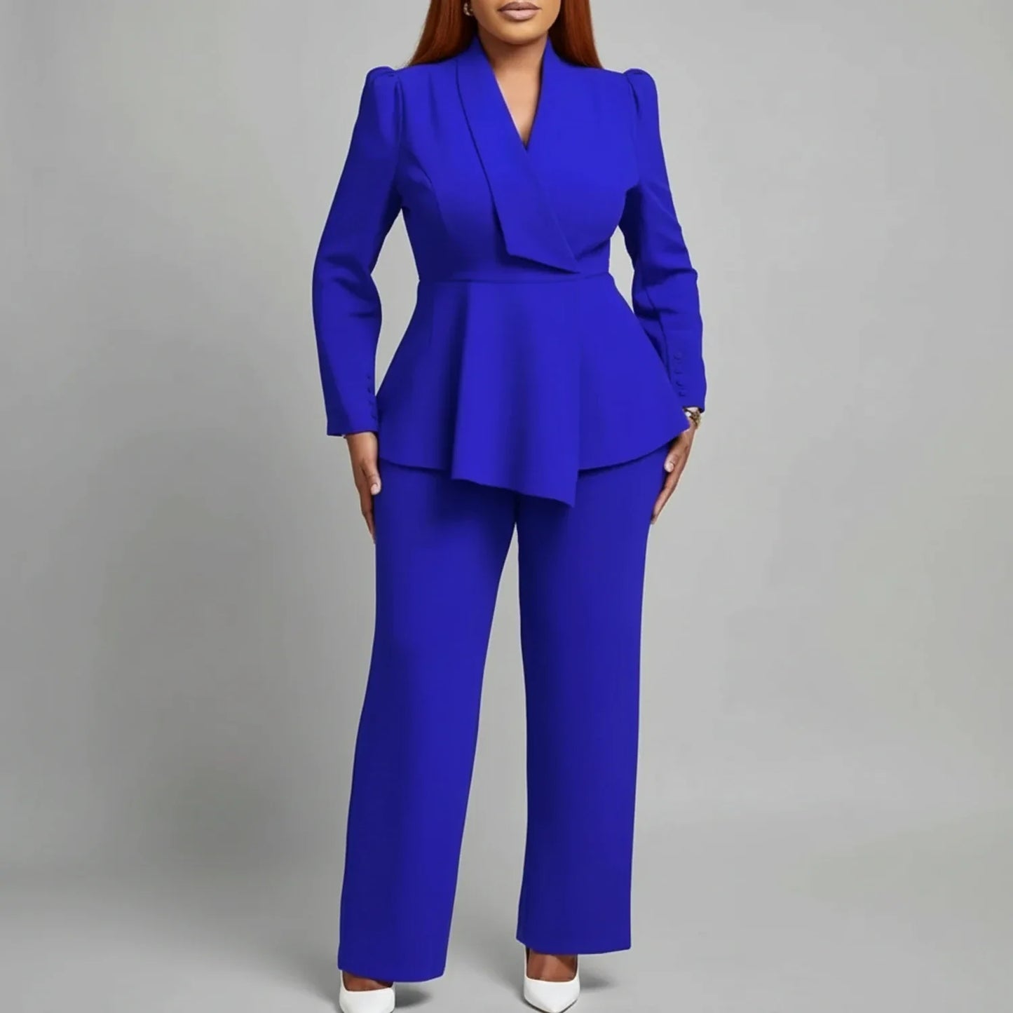 Women's Peplum Suit