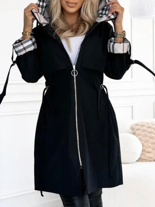 Waterproof Windproof Zip Jacket Coat