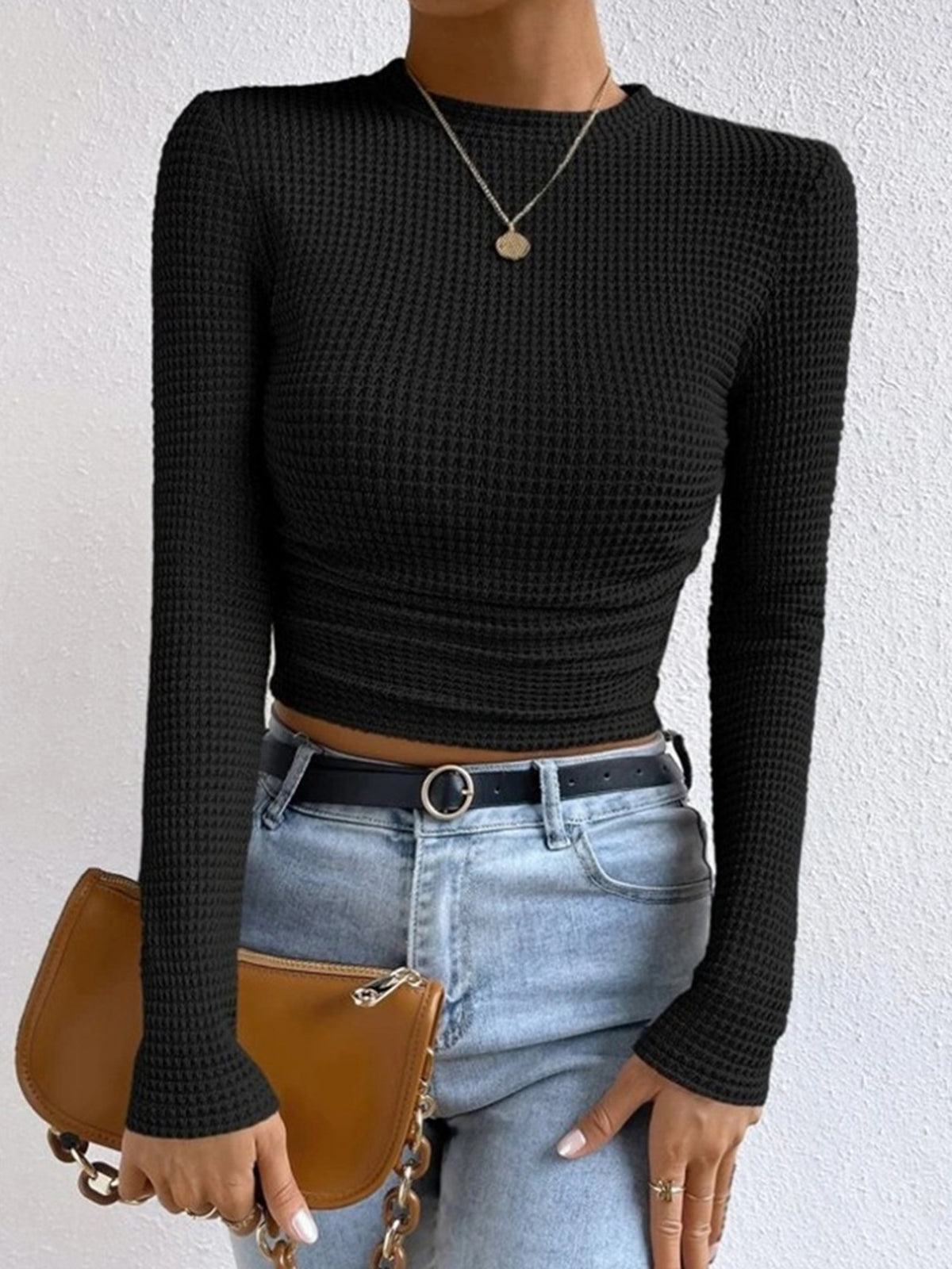 Image of Piper | Women's Fitted Long Sleeve Top