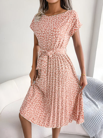 Beautiful Floral Ruffled Dress