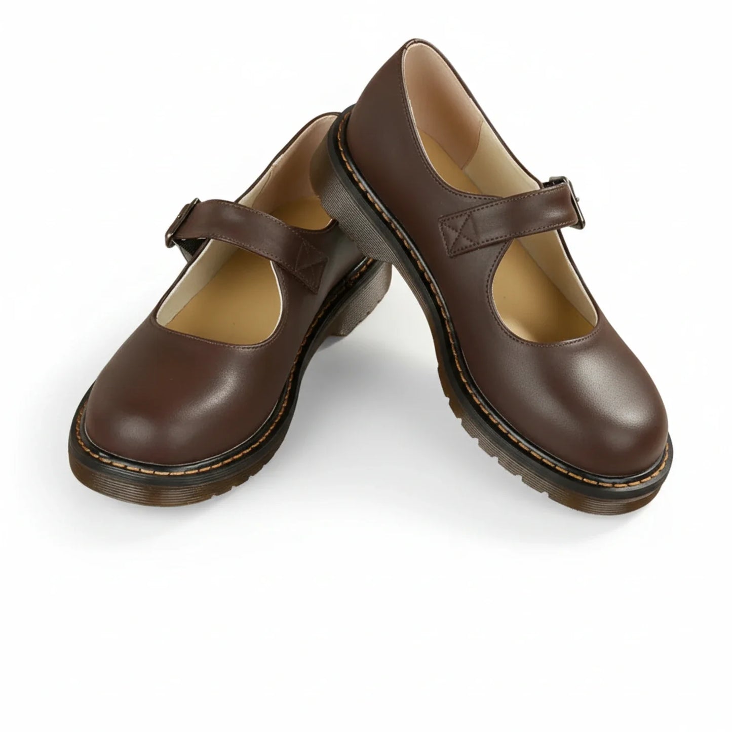 Women's Platform Mary Jane Shoes - VibreMode