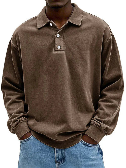 Men's Vintage Long Sleeve Shirt