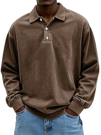 Men's Vintage Long Sleeve Shirt