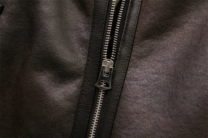 Aspen Shearling Wool Coat